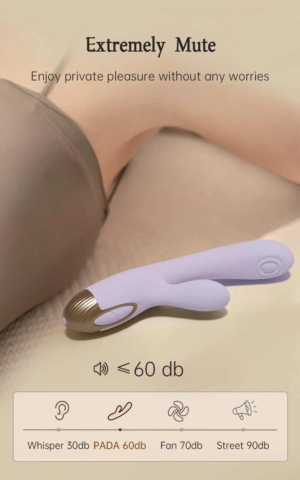 DRY WELL Rabbit Vibrator with Unique Patting Function Clitoris Stimulator Dildo with 10 Powerful Modes Dual Motor Stimulator luvshop24