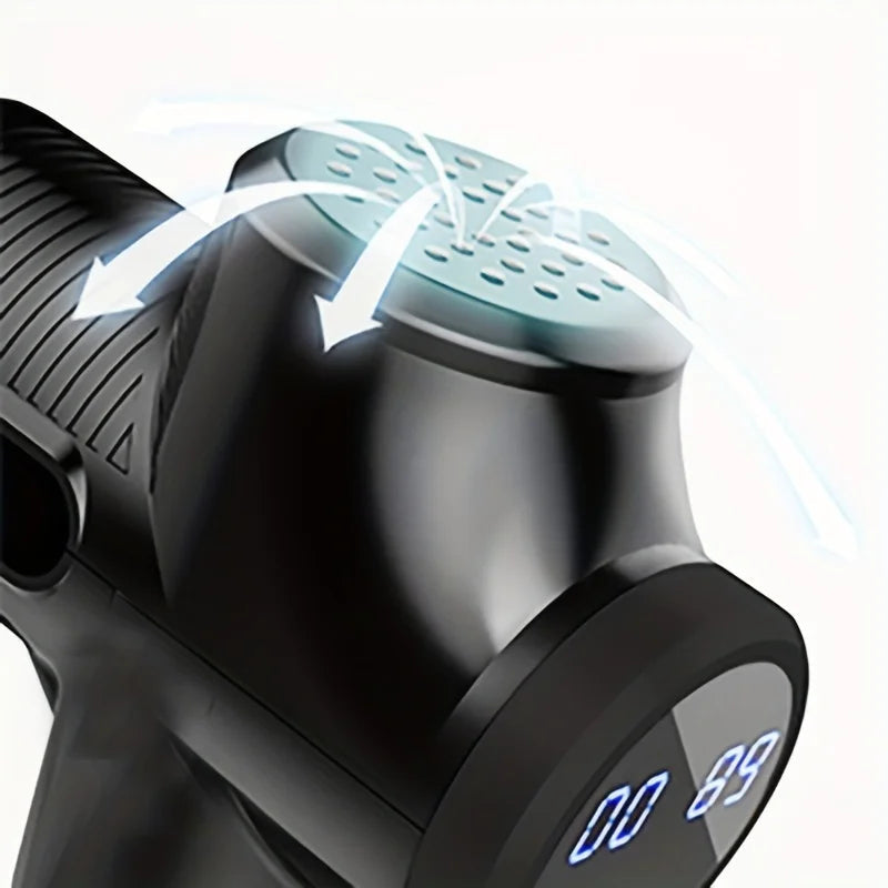 Portable Fascia Gun Vibration Massage Gun For Body Neck Back Deep Muscle Relaxation Fitness Slimming One Head luvshop24