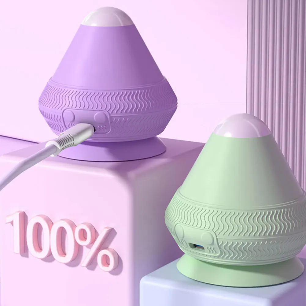 Silicone Massager Ball USB Rechargeable Vibrating Massage Ball Fitness Muscle Waist Back Relaxation Massager For Pain Relief luvshop24