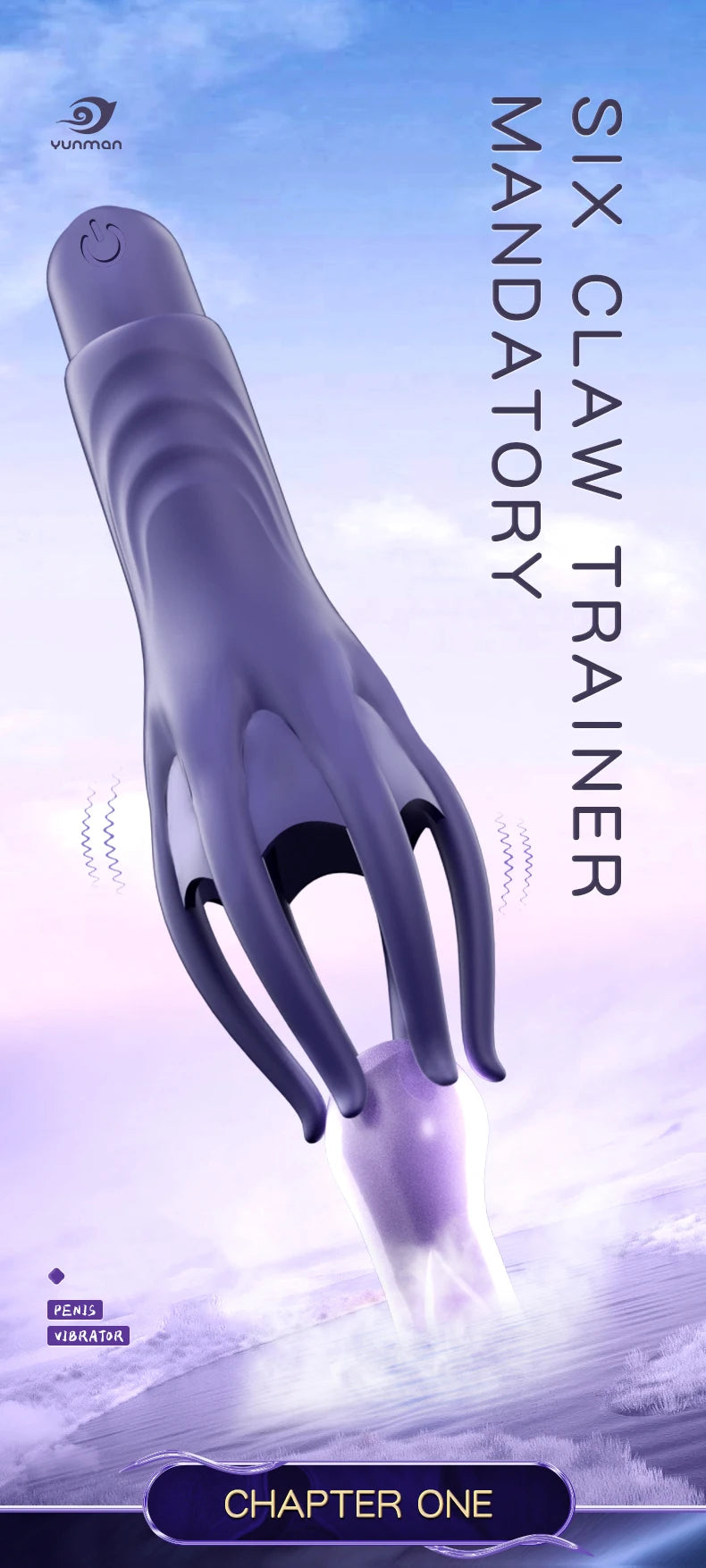 Powerful Vibrating Glans Trainer for Men Masturbator Penis G Spot Soft Fingertip Prolong Endurance Massage Vibrator Erotic Toys luvshop24