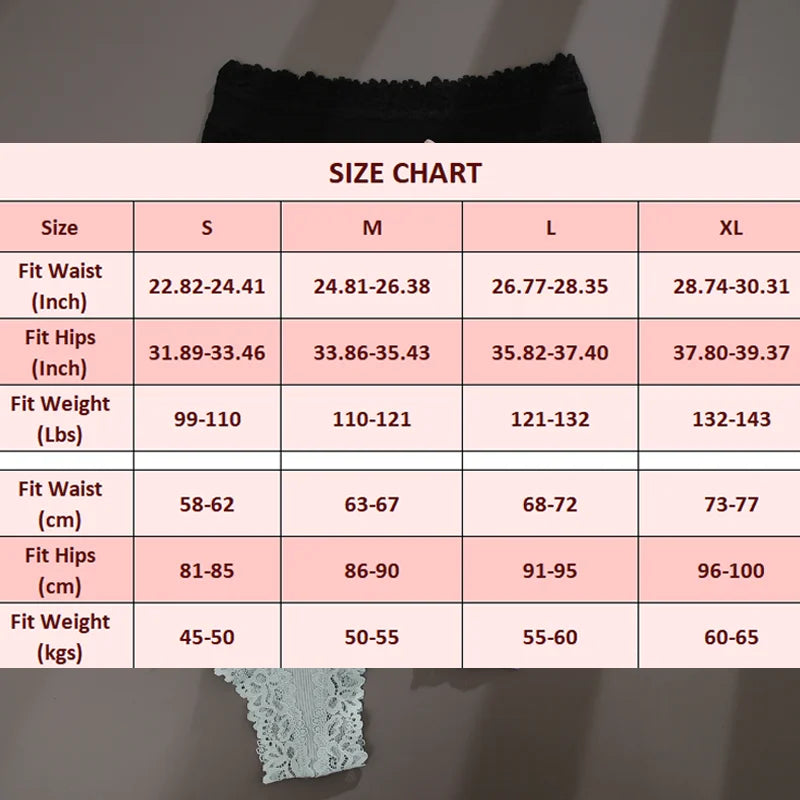 5Pcs/set Women Cotton Panties Floral Lace Intimate Underwear Trendy Patchwork Lace Briefs Female Soft Underpants Lingerie S-XL luvshop24