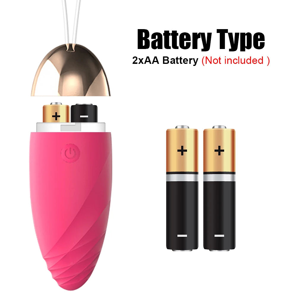 Remote Control Body Massager Wireless Jump Egg Vibrator Egg Clitoris Stimulator 10 Modes Vibrator Mini Bullet Vibrator For Women luvshop24