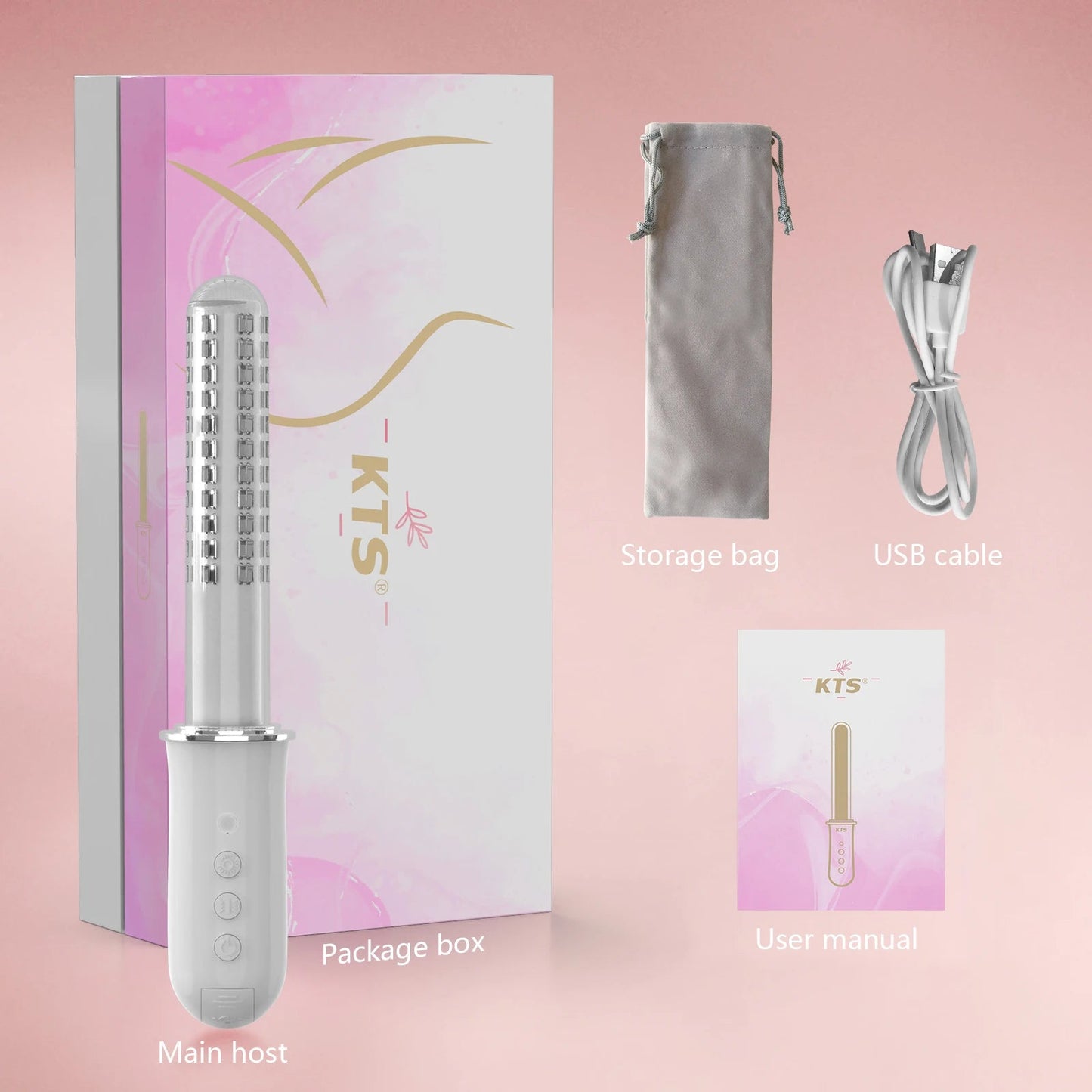 KTS Vaginal Vibrator Wireless Vaginal Massager Red Light Therapy Device for Vaginitis Female Sex Wand Vaginal Tightening Device luvshop24