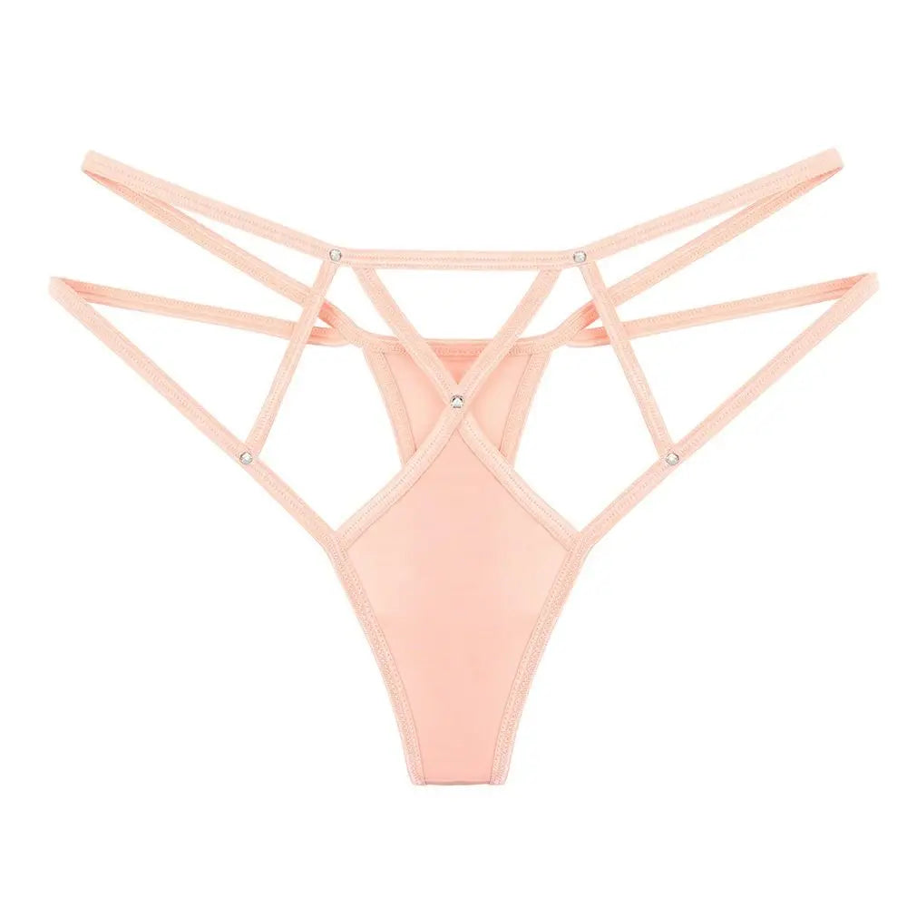 Women Lace Panties Thongs Pearl Pendant Lace Embroidery G-String T-Back Briefs Underwear Adjustable Ladies Panties Sexy Lingerie luvshop24