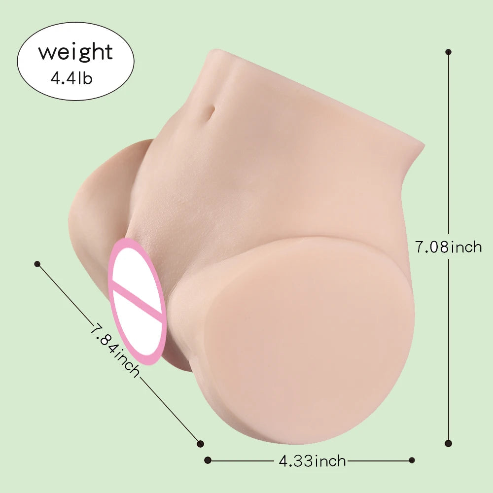RENHEYUOU Realistic Man Ass Sex Toys Anal Testicles for Men Gay Erotic Male Masturbator Artificial Fake Butt Adult Products 18+ luvshop24