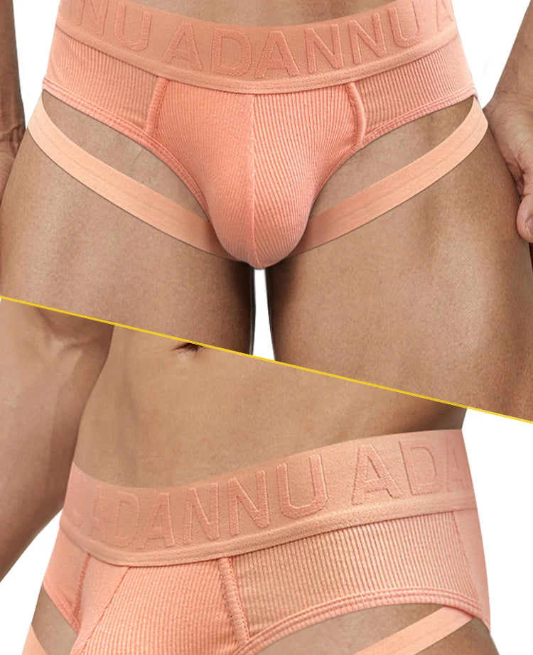 CMENIN Sexy Leg Strap Mens Sports Fitness Briefs Male Underwear Gays Slip Bikini Jockstrap Underpants Cotton Homme Bikini Briefs luvshop24