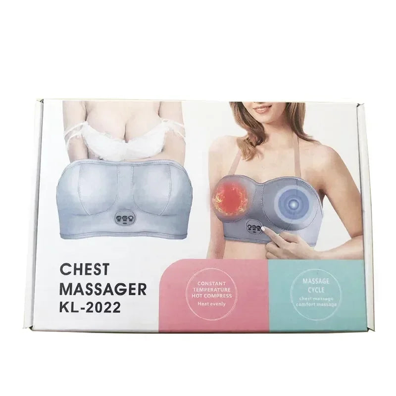 Breast Massage Bra Wireless Heating Vibration Chest Breast Enhancer Stimulator Prevent Sagging Electric Breasts Massager Device luvshop24