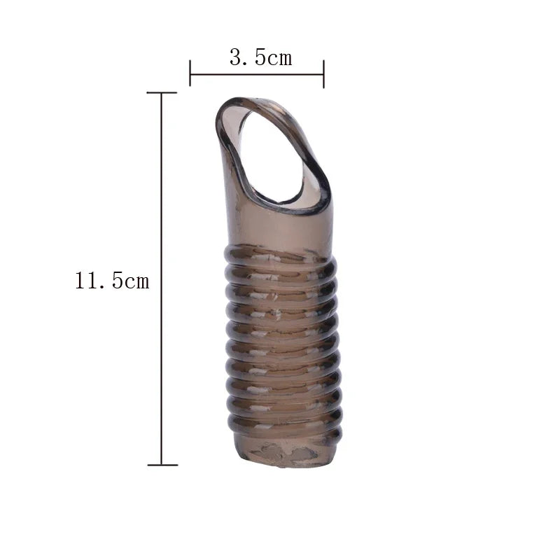 Cock rings for men reusable silicone penis enlarge sleeves delay ejaculation stronger erection stimulation sex toys for couple luvshop24