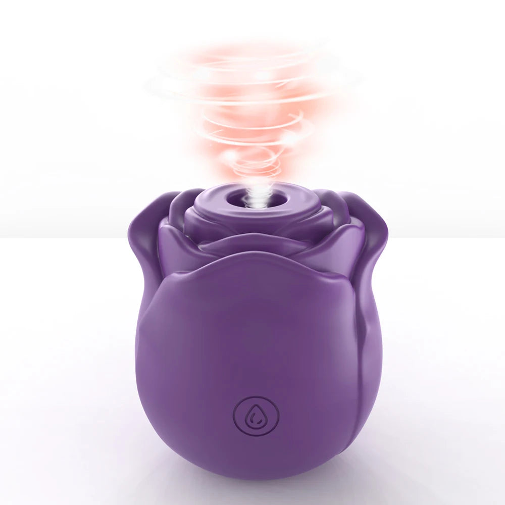 Rose Shape Vagina Sucking Vibrator Nipple Massager Clitoral Vacuum Stimulator Vibrating Female Masturbator Sex Toys for Adults luvshop24