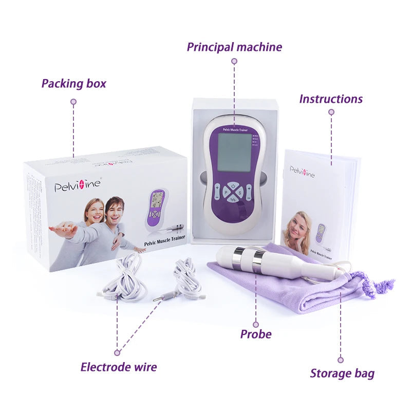 Kegel Exerciser Incontinence Stimulator with Probe for Bladder Control and Pelvic Floor Exercise for Women Muscle Stimulator luvshop24