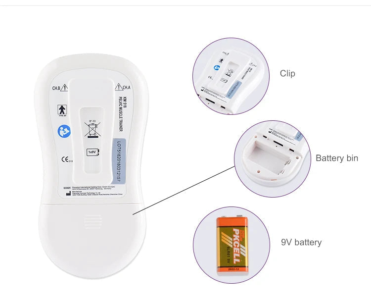 Kegel Exerciser Incontinence Stimulator with Probe for Bladder Control and Pelvic Floor Exercise for Women Muscle Stimulator luvshop24