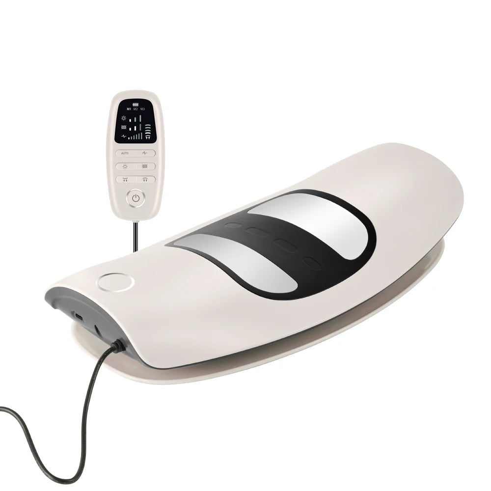 Electric Lumbar Traction Massager Adjustable Vibration Waist Massager Waist Spine Support Back Massage Machine Waist masajeador luvshop24