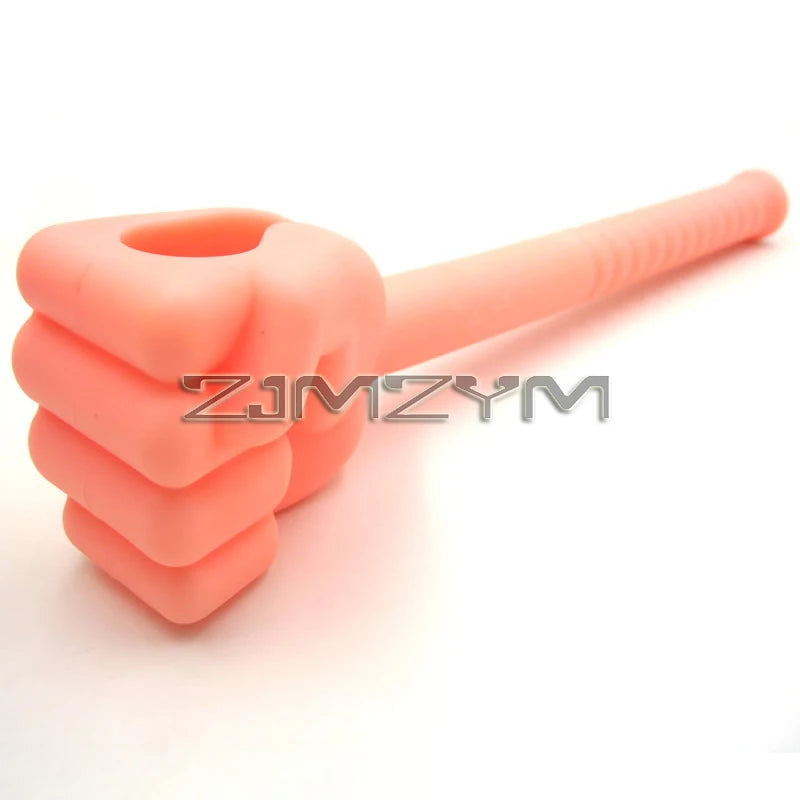 Manual Massage Hammer Stick Fist Body Massager Silicone Knock Shoulder Arm Leg Hip Waist Whole Massage Tool luvshop24
