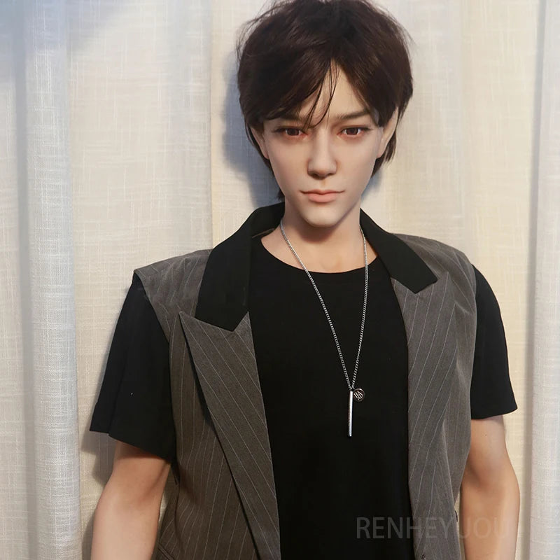 RENHEYUOU 180cm Full Size Silicone Doll Gay Jerk Off Companion Anal Insertable Realistic Dildo For Female Masturbation Use luvshop24