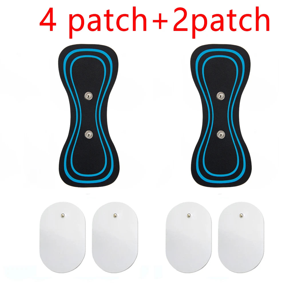 Neck Massager EMS Muscle Stimulator Electric Cervical Massage Patch Low Frequency Pulse Massage Pads Pain Relief Relaxation Tool luvshop24