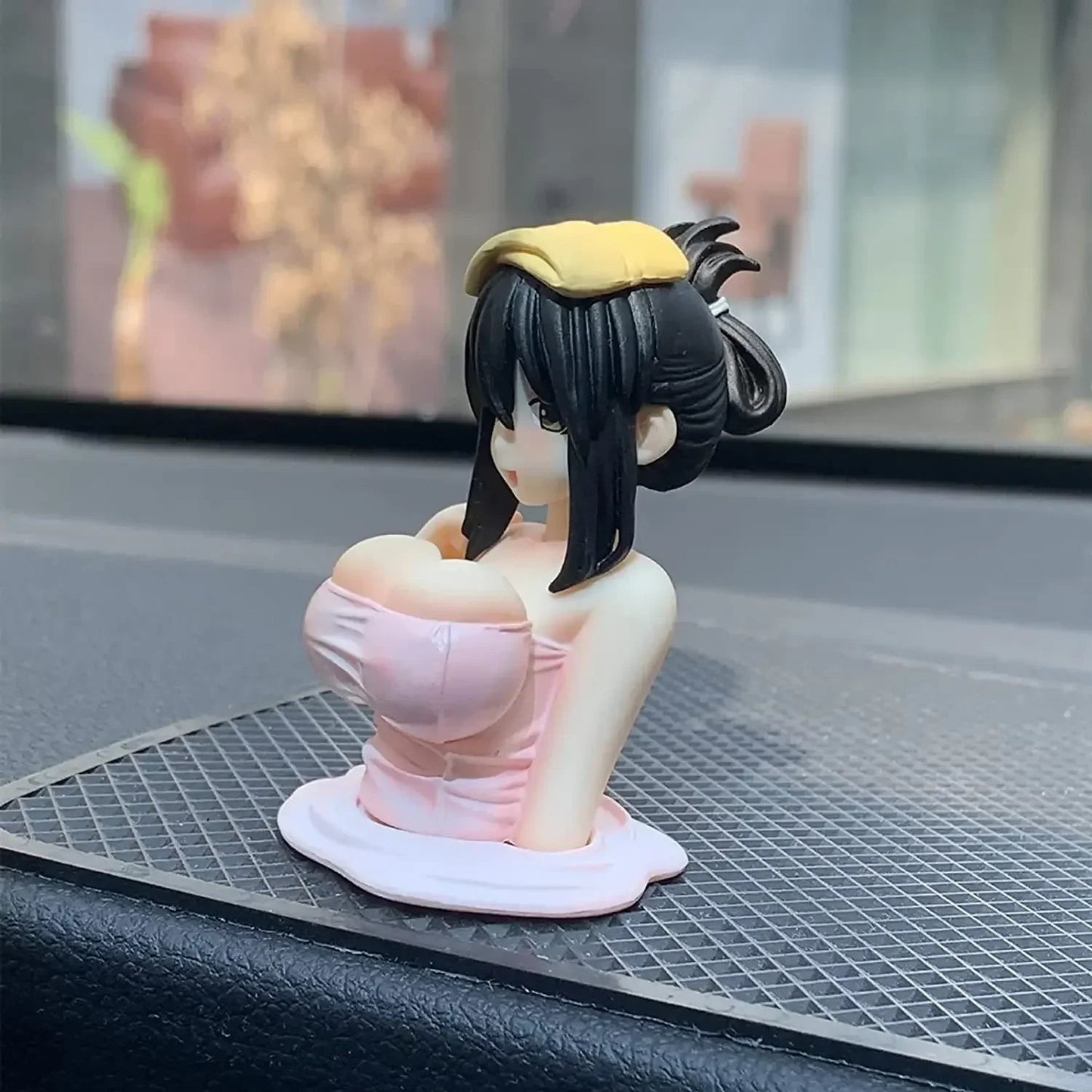 1pc Sexy Anime Shaking Boobs Console Dashboard Interior Accessory Girls Boys Adult Figure Collection Model Doll Toys luvshop24