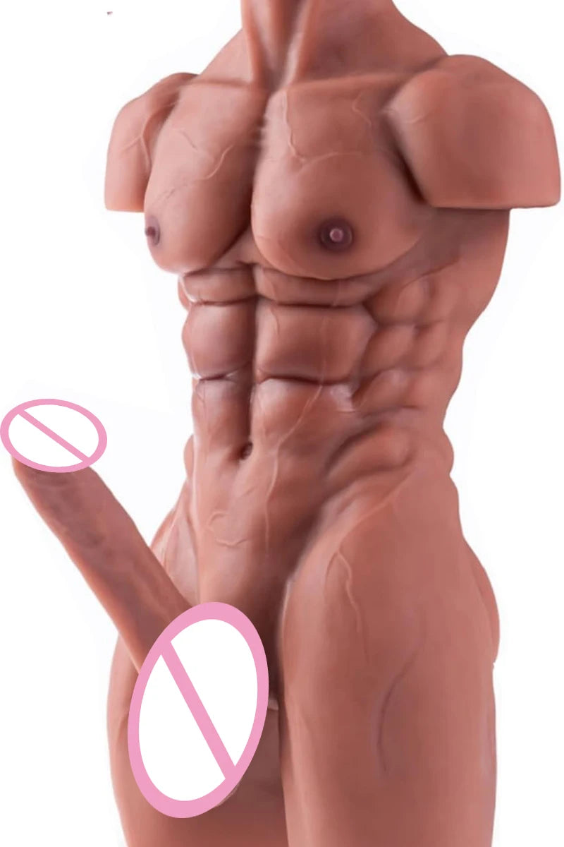 RENHEYUOU Sex Doll for Women Sex Torso Huge Dildo Sex Doll Half Body Sex Dolls Big Penis Male Masturbator Adult Sex Toys for gay luvshop24