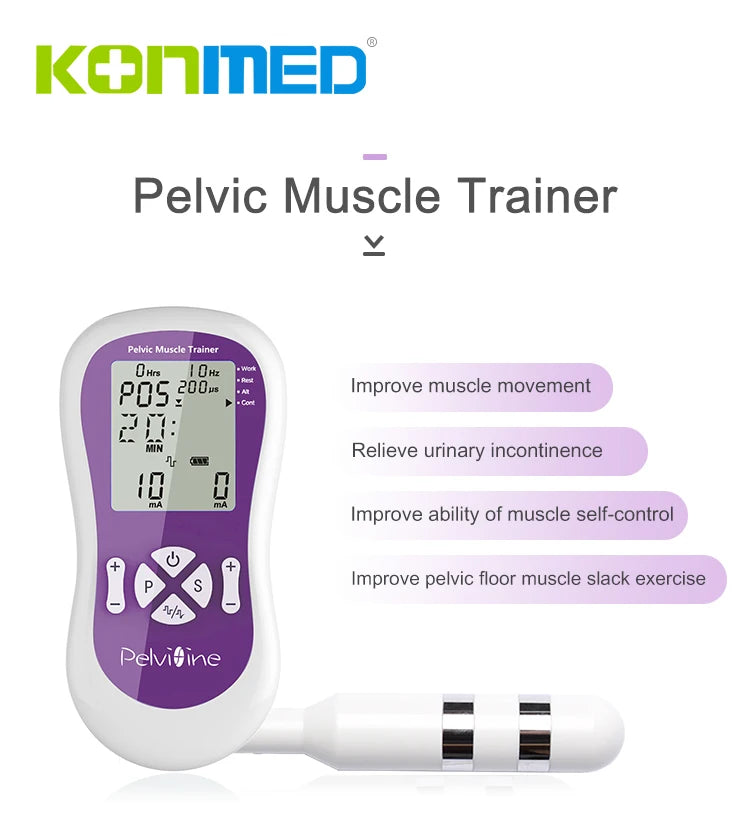 Kegel Exerciser Incontinence Stimulator with Probe for Bladder Control and Pelvic Floor Exercise for Women Muscle Stimulator luvshop24
