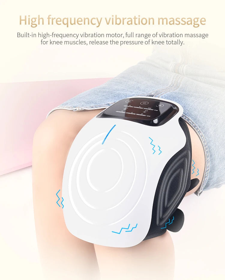 Multifunctional Smart Cordless Knee Massager Vibration Knee Relaxing Massage Machine Joint Knee Device Gifts for Grandma Grandpa luvshop24