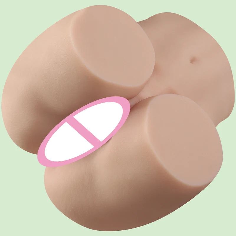 RENHEYUOU Half Body Doll Sexy 3D Vagina Gay Anal Sex Big Ass Male rubber doll Sex Toy Man's Masurbation Butt Adult Supplies 18+ luvshop24
