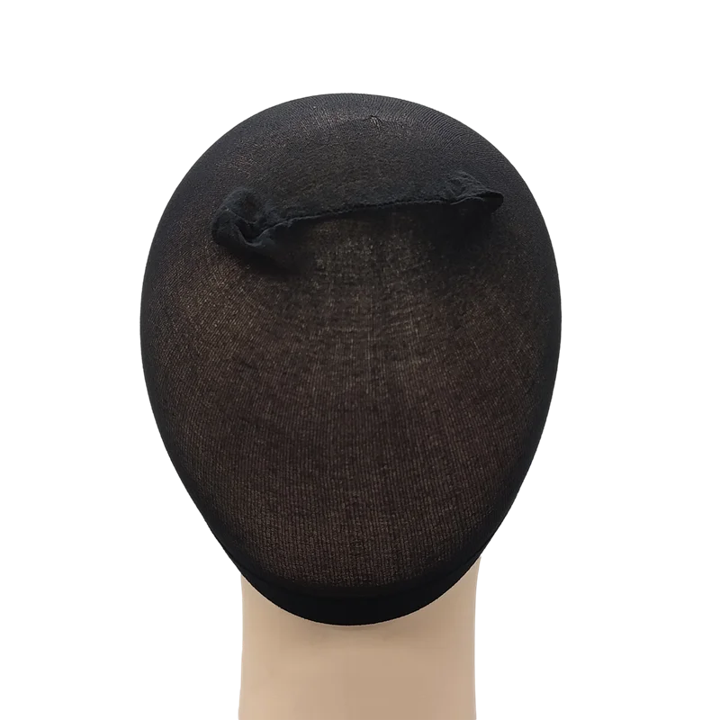 2pcs/Bag Top Stocking Wig Cap Hair Net For Weave Hair Wig Nets Black Brown Stretch Mesh Wig Cap For Making Wigs luvshop24