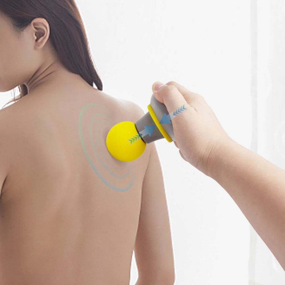 1PCS Mini Electric Handheld Massager Wand,Powerful 6 Speed Vibration Modes,Cordless Handheld & Portable for Shoulder,Neck Body luvshop24