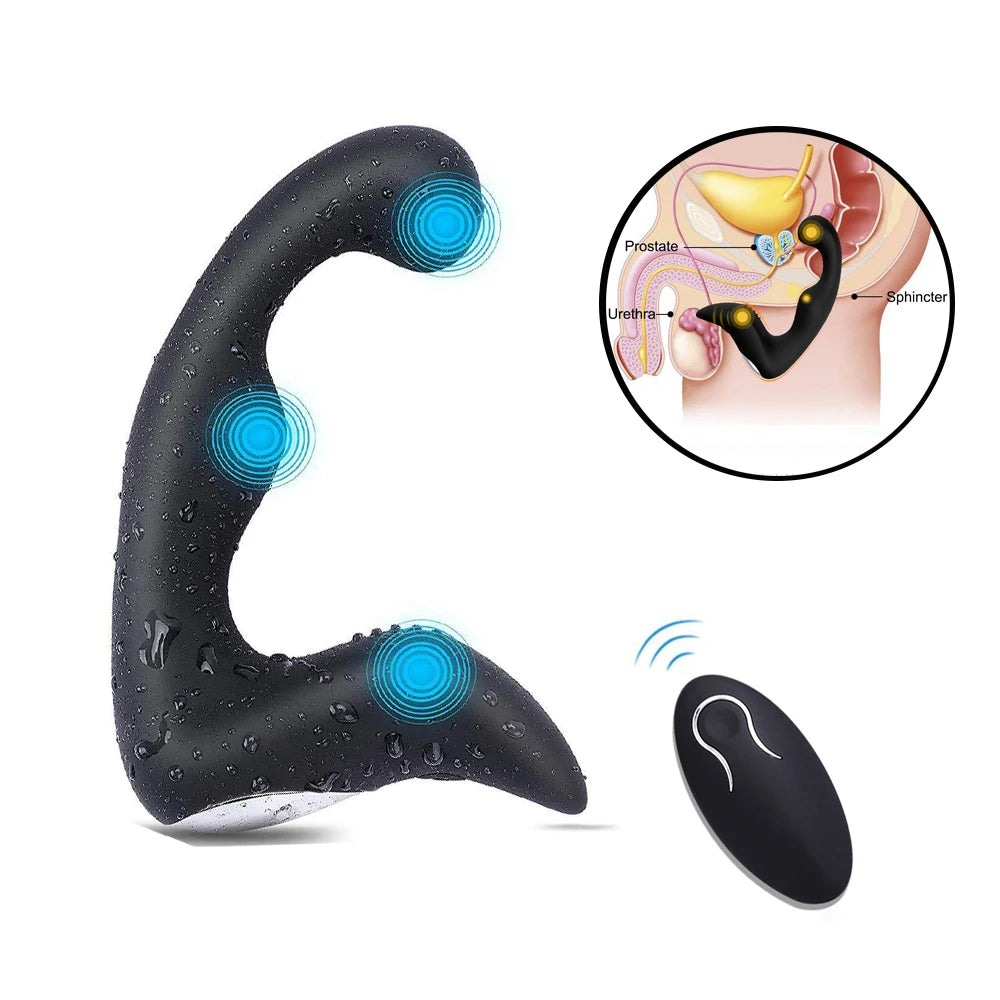 Anal Vibrator Sex Toys For Men/Women Anal Plugs Dildo Vagina Pussy Remote Control Prostate Massager Adult Sex Toys For Men luvshop24