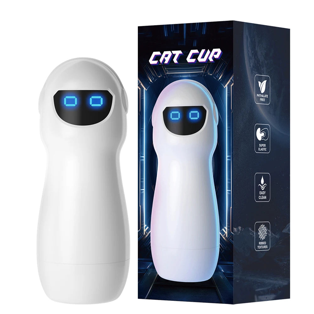 Powerful Sucking Masturbation Cup Realistic Anal Vagina Pocket Pussy Blowjob Massager Male Masturbator Sex Toys for Men 18+ luvshop24