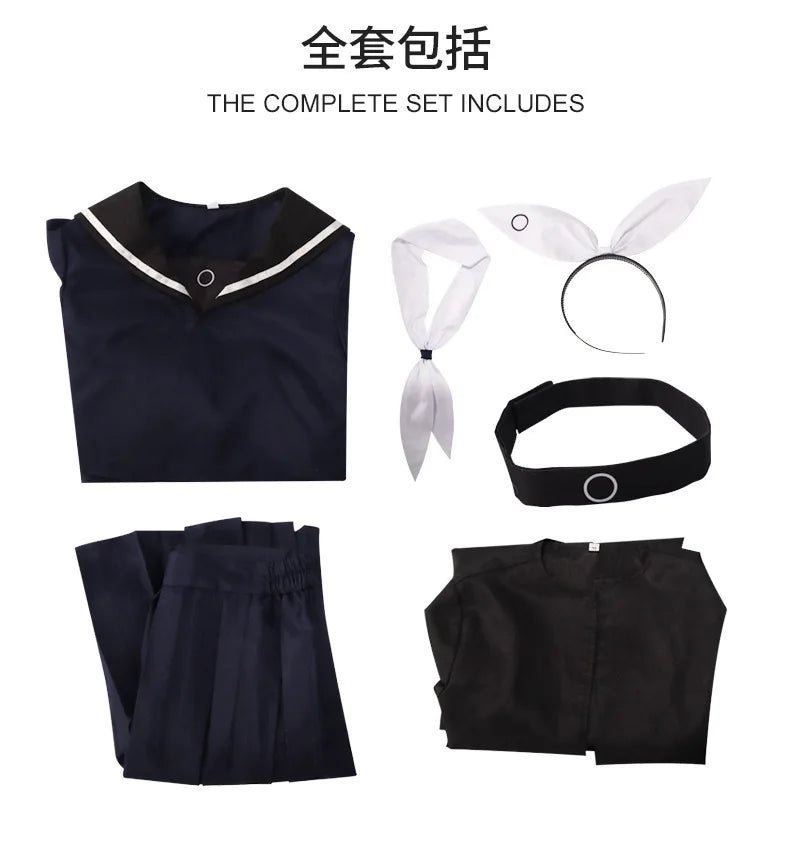 Blue Archive Cosplay Costume - School-style JK-inspired Set, for Game Role - Playing, Cosplay, Anime-themed, Ideal for Halloween luvshop24