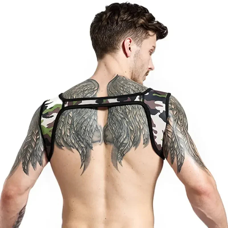 Jockmail Leather Sex Underwear Adults Erotic Lingerie Elastic Suit Sissy Bra Bondage Harness Tank Top Men for Sexy Gay Boys luvshop24