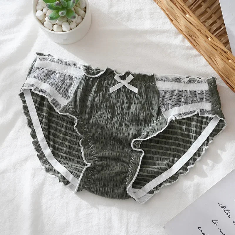 Lace Women Panties Underwear Low-Rise Briefs Female Sexy Panty Comfort Sexy Female Underpants Breathable Intimates luvshop24