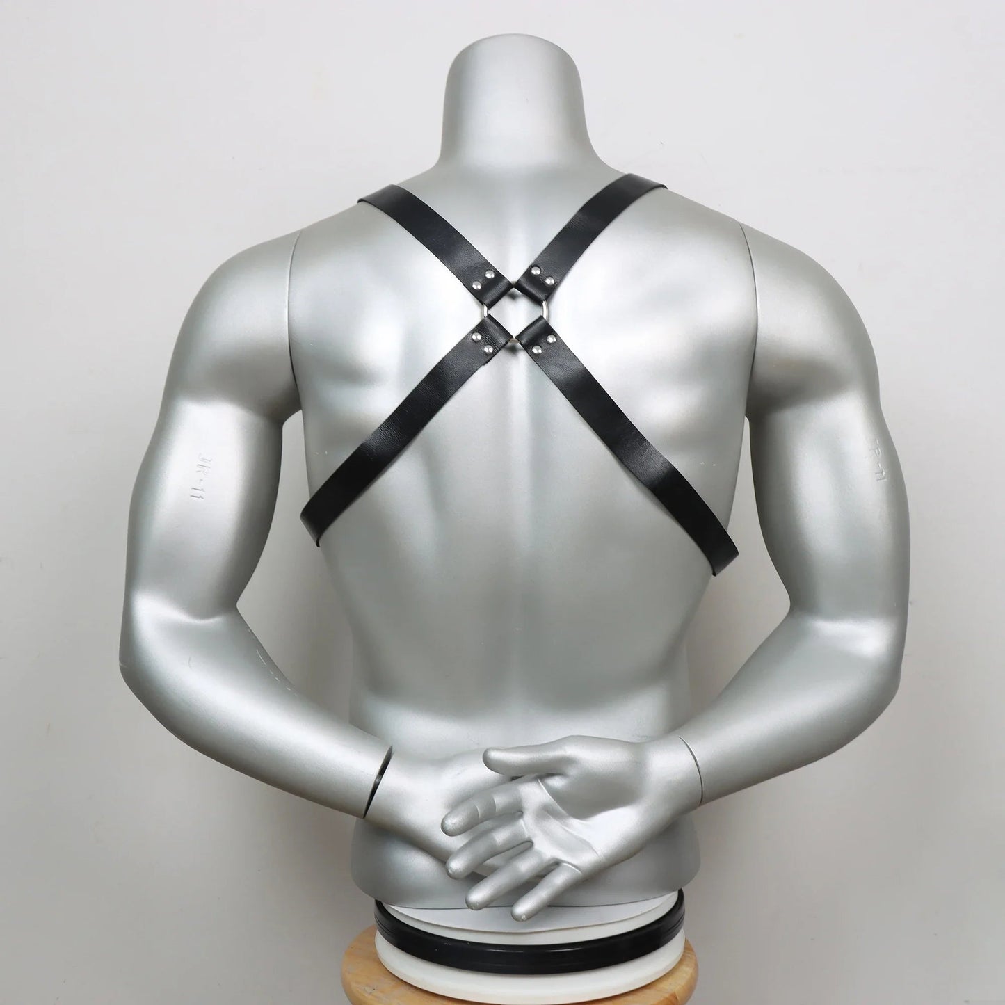 Fetish Gay Men Sexy PU Leather Harness Male Lingerie Adjustable Body Punk Style Belts BDSM Bondage Harajuku Garter For Adult luvshop24
