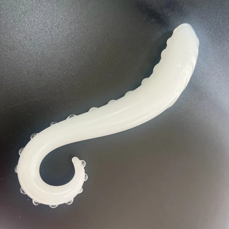 Sea Horse Glass Anal Plugs Wholesale Glass Masturbation Erotic Toys Pink Purple Black Green Blue Crystal Glass Dildos for Women luvshop24