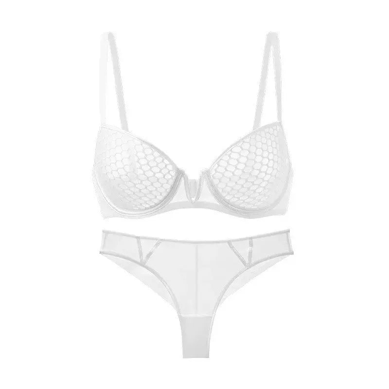 Lace Lingerie Set Push up Bra Transparent Panty Sets for Women Quality bras Black Big Size Sexy Luxury Underwear Set female luvshop24