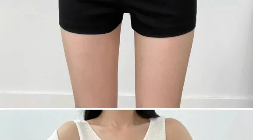 2024 New Women's High-waisted Slimming Spandex Shorts Sexy Tightening Hip Covering Versatile Casual Heat Pants Autumn luvshop24