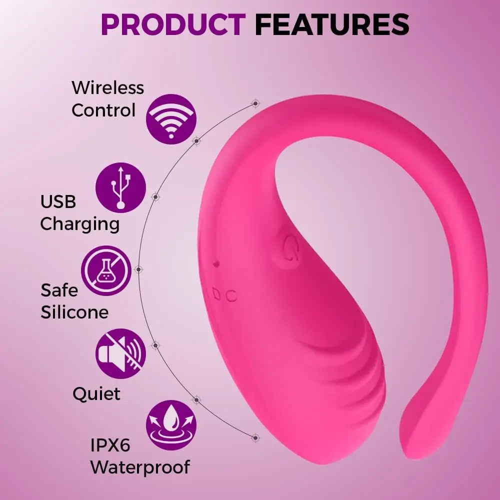 Wireless Bluetooth Women Control App Vibrating Egg G-spot Clitoris Vagina Mastubator Panties Fidget Vibrator Sex Toys for Couple luvshop24