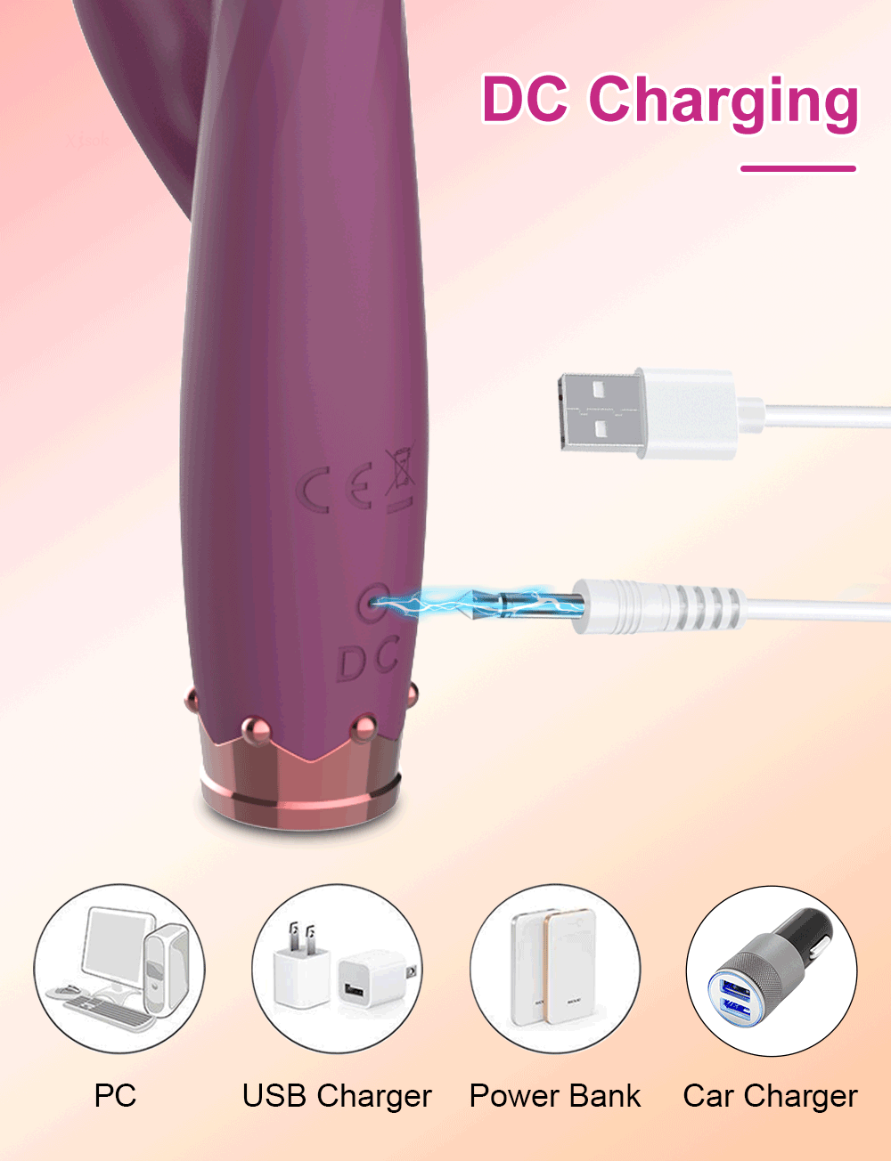 Beginner G-Spot Vibrator for Women Vagina Rabbit Vibrator Clitoris Stimulator Female Masturbator Adult Goods Sex Toy for Women luvshop24