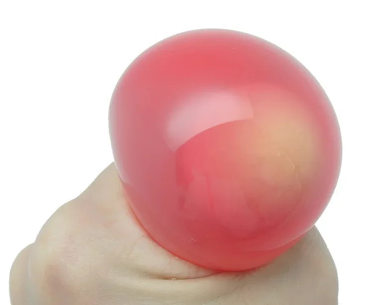 Stress Relief Balls Realistic Male Testicle Design Soft Plastic Squeezable Toy for Men Adult Entertainment Egg Shaped Toys luvshop24