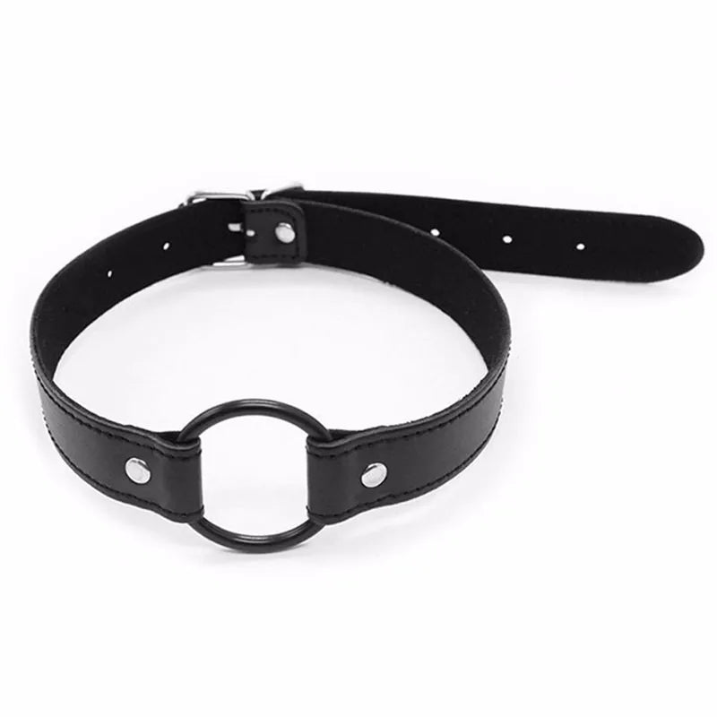 Behind Back Hand Cuffs Slave Collar BDSM Bondage Restraints Mouth Gag Harness For Women Bondage Gear Erotic Toys For Couples luvshop24