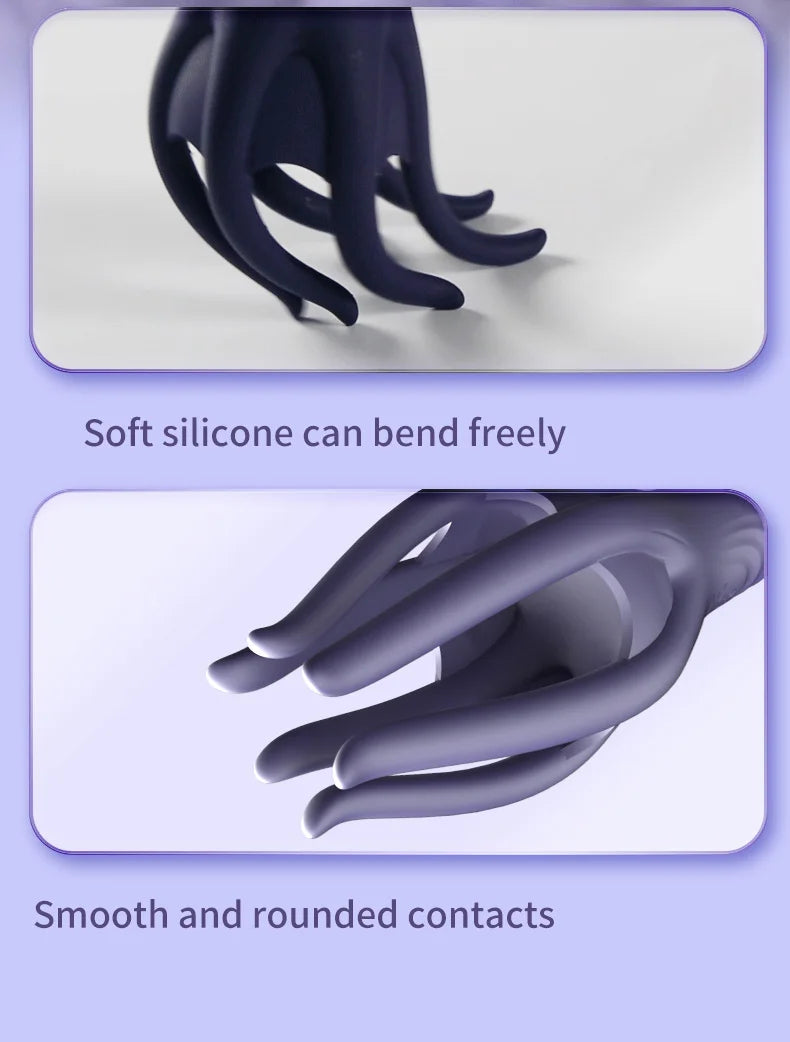 Powerful Vibrating Glans Trainer for Men Masturbator Penis G Spot Soft Fingertip Prolong Endurance Massage Vibrator Erotic Toys luvshop24