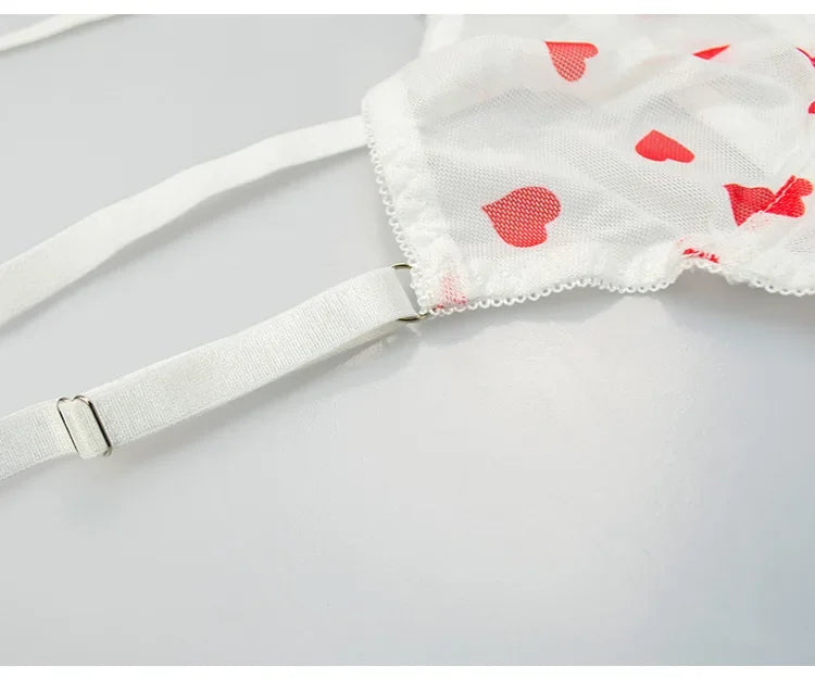 Female Lingerie Sexy Lingerie for Women Body Shorts Push-up Bra Fancy Woman Underwear Transparent Intimate Lingerie Set luvshop24