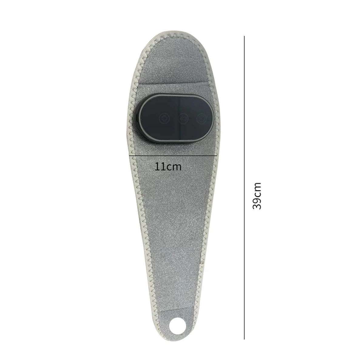 Wrist massager, hand joint vibration massager, heated gray portable luvshop24