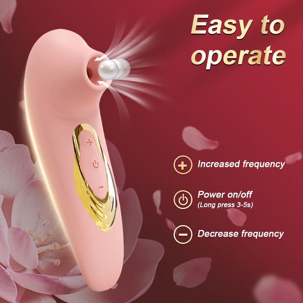 Nipple Clitoris Sucker Clit Stimulator Powerful Sucking Vibrator for Women Female Massager Vibrating Sex Toys Goods for Adult luvshop24