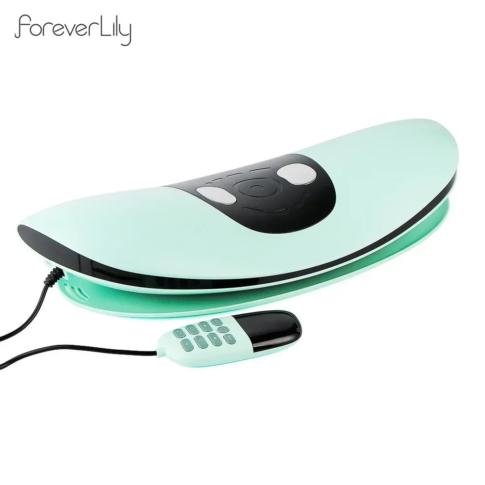 Electric Lumbar Traction Massager Adjustable Vibration Waist Massager Wa ist Spine Support Back Massage Machine Waist masajeador luvshop24