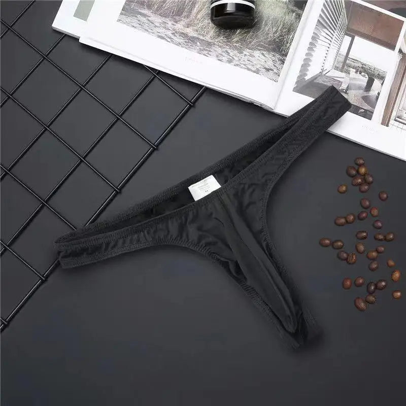 Sexy Men Briefs Silky Penis Mix-Colors Bikini Pouch Panties Underwear Sissy Mens G Strings Thongs Sexy Gays Men Underwear luvshop24
