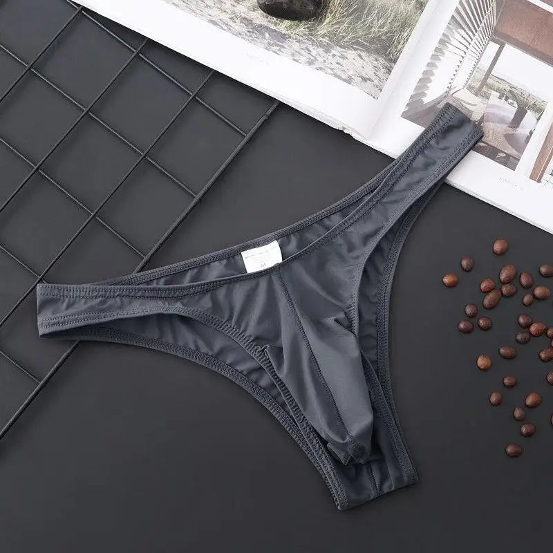 Sexy Men Briefs Silky Penis Mix-Colors Bikini Pouch Panties Underwear Sissy Mens G Strings Thongs Sexy Gays Men Underwear luvshop24