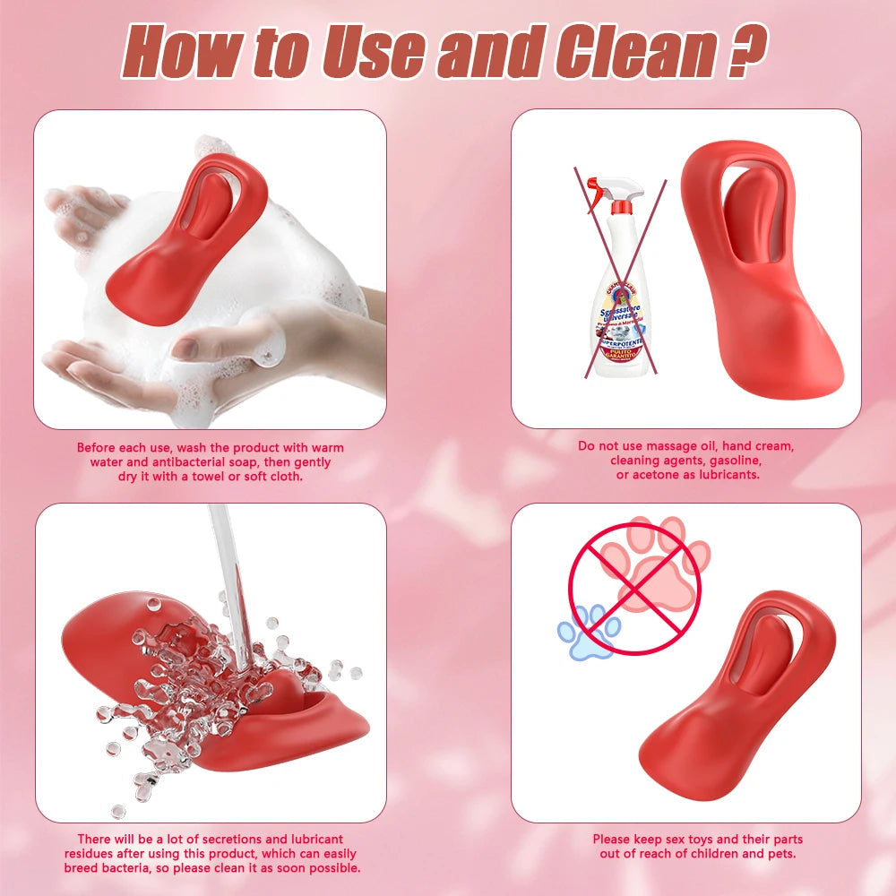 Wearable APP Controlling Tongue Vibrator 9 Vibration Panties Clitoral Double Stimulation Massager Penetration Female Adult Toys luvshop24