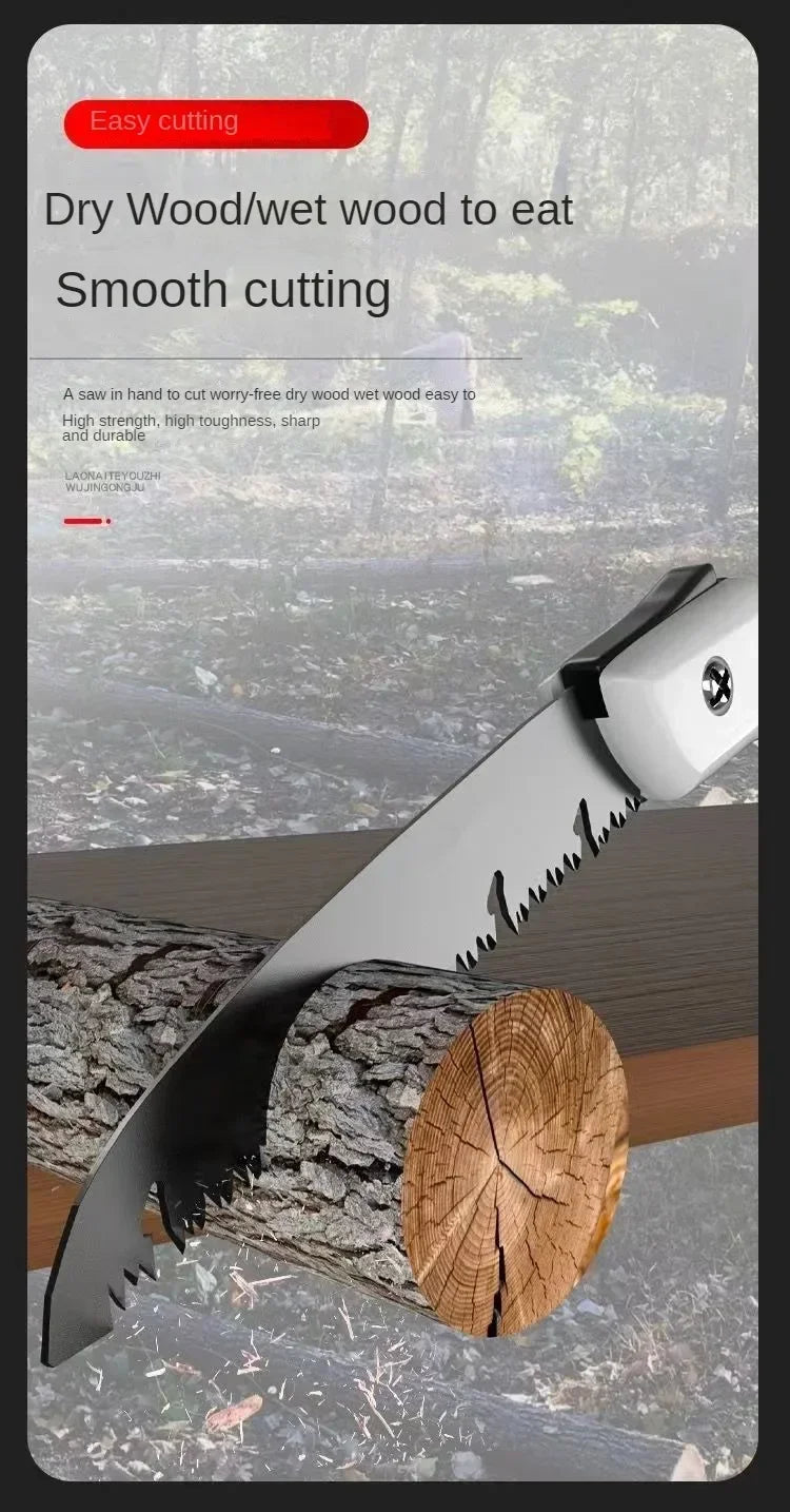 1PCS Multifunctional Folding Hand Saw Outdoor Logging Saw Woodworking Folding Portable Saw For Garden Pruner Gardening Tools luvshop24