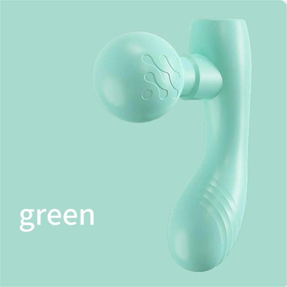 MINI Dual-Head Massager, Dual-Motor Vibration Massage Gun, Portable Charging Muscle Relaxation Massager luvshop24