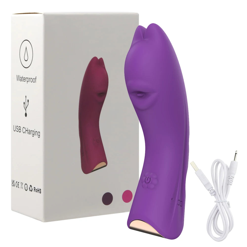 10 Speed G-Spot Finger Vibrator Clitoral Nipple Stimulation Massage Masturbator Suitable for Adult Women or Couples Sex Toy luvshop24